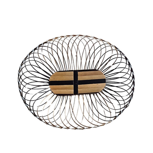 Bamboo Oval Basket - 34 cm X 28 cm