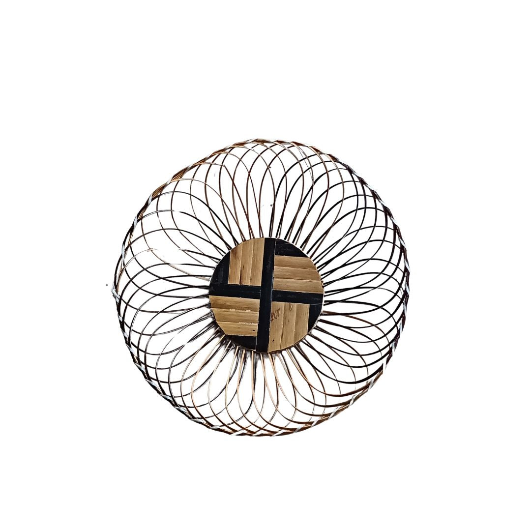 Bamboo Round Basket - 28 cm