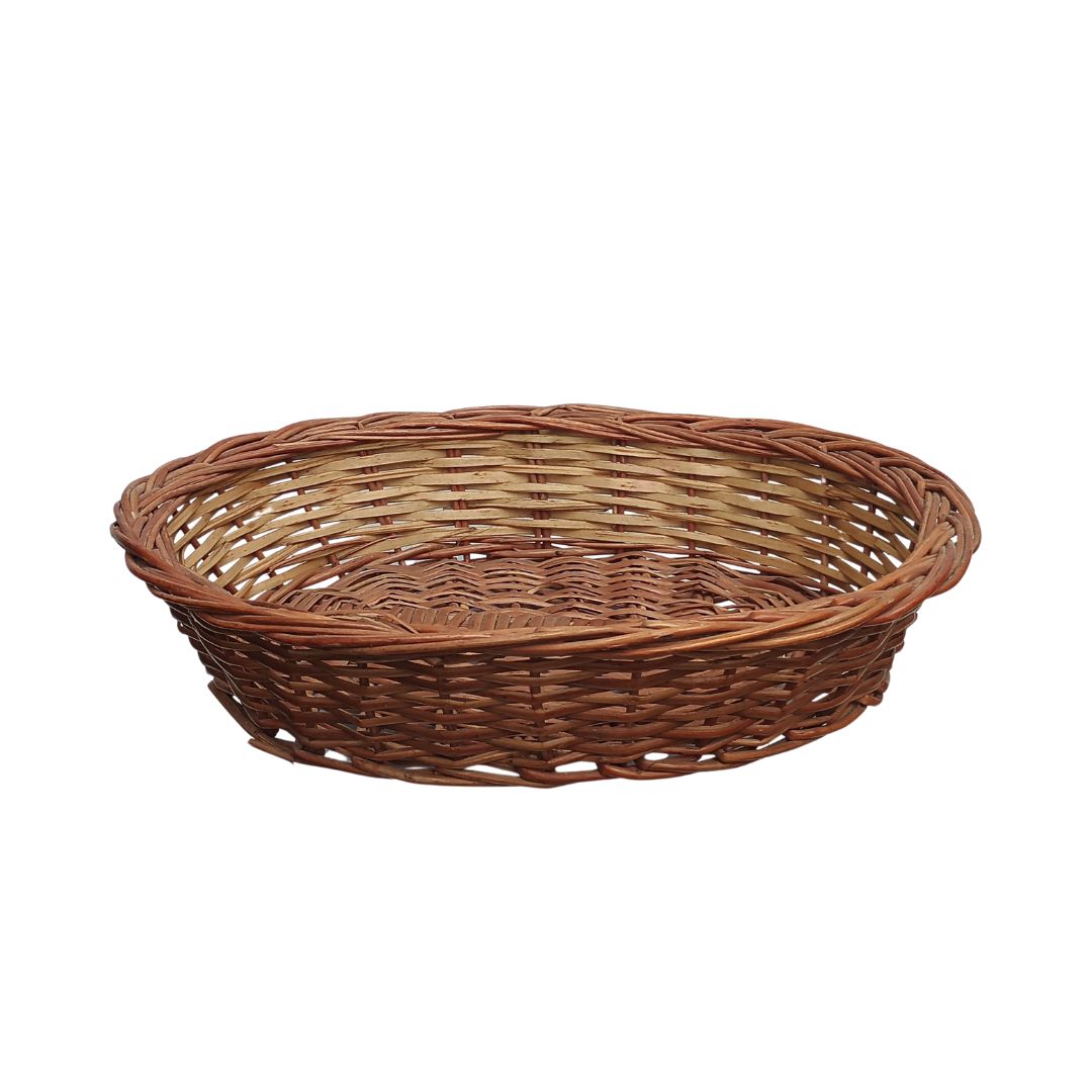 Cane Oval Basket - 34 cm X 26 cm