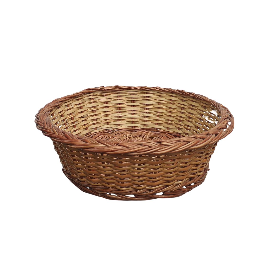 Cane Round Basket - 32 cm