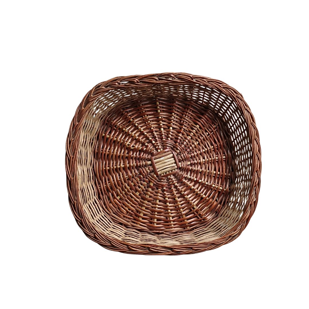 Cane Square Basket - 36 cm