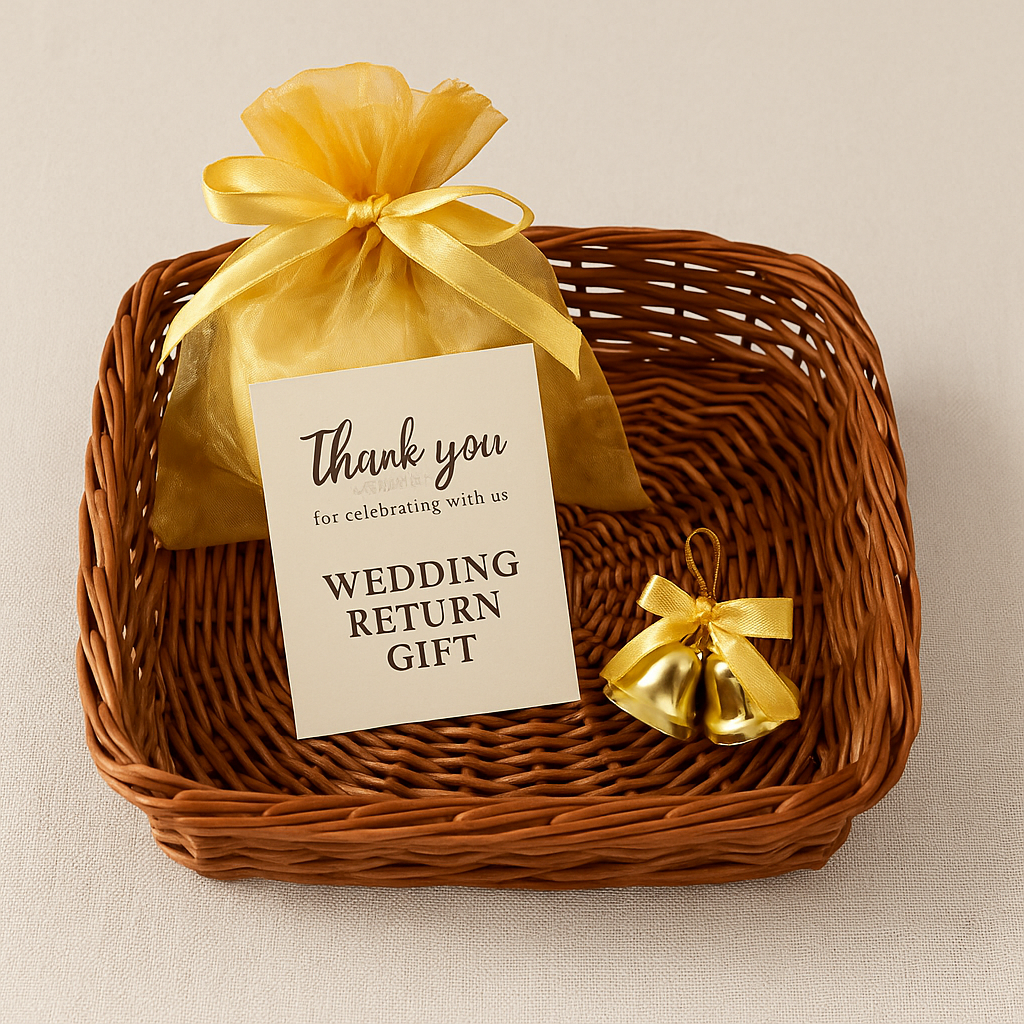 Cane Square Basket - 36 cm