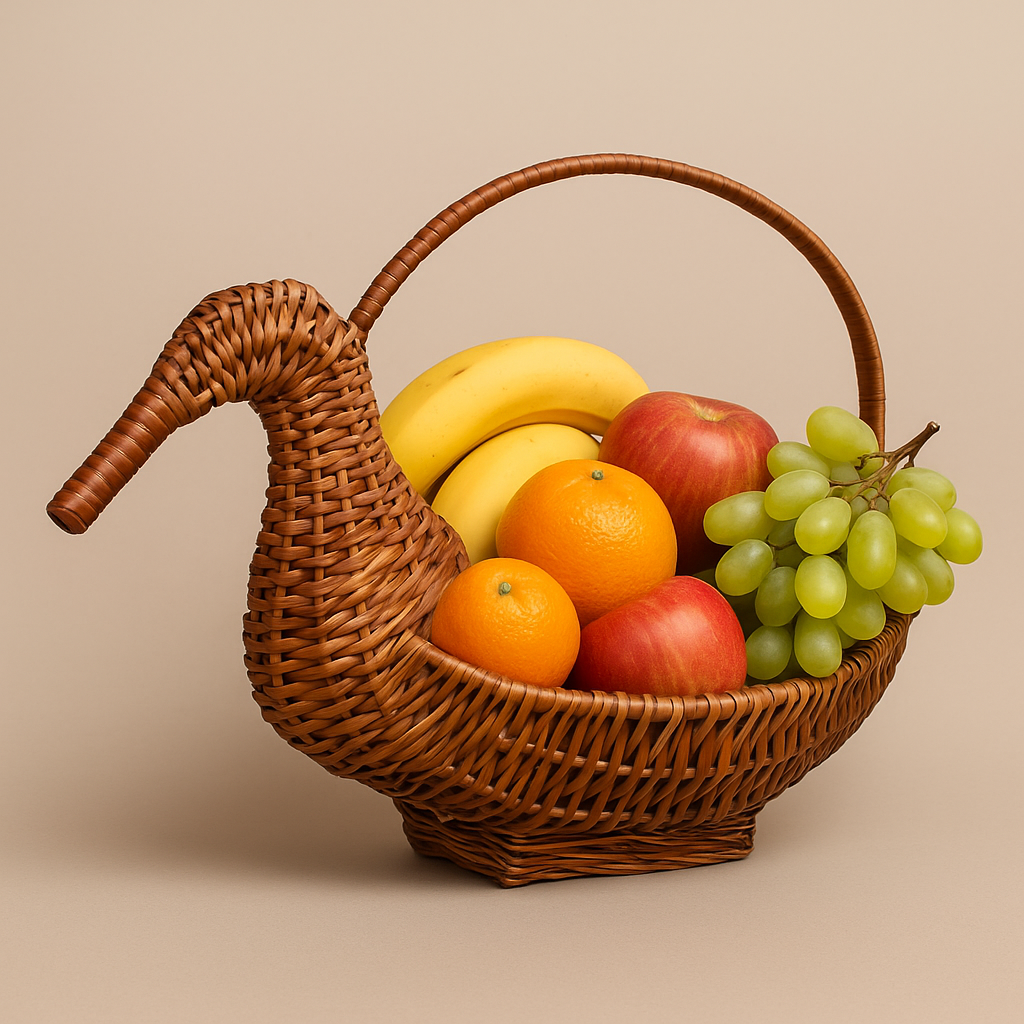 Cane Duck with Handle