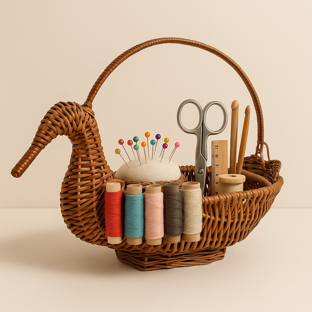 Cane Duck with Handle